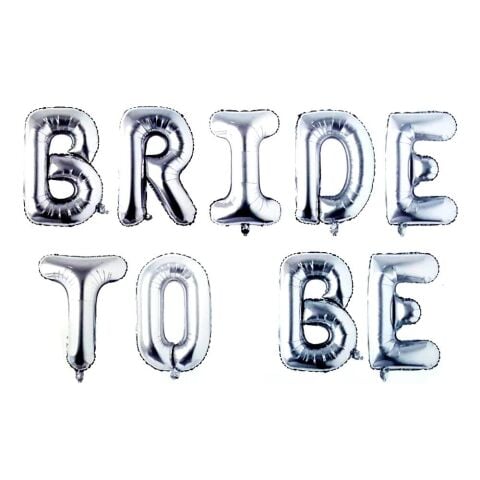 Bride To Be Gümüş Set Folyo