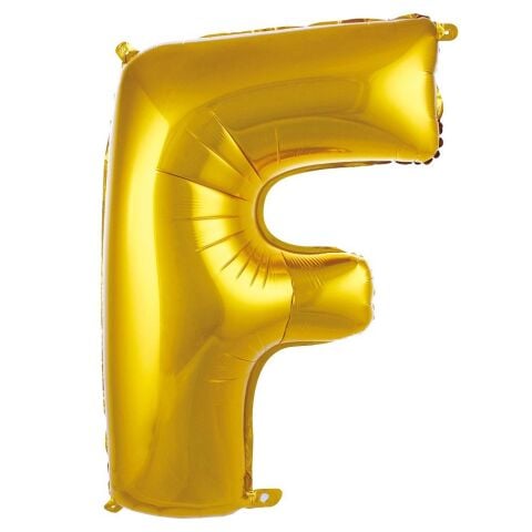 F Harf 34 Inc Altın Folyo