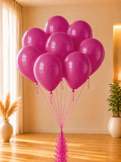 8'li Fuşya Renk Balon
