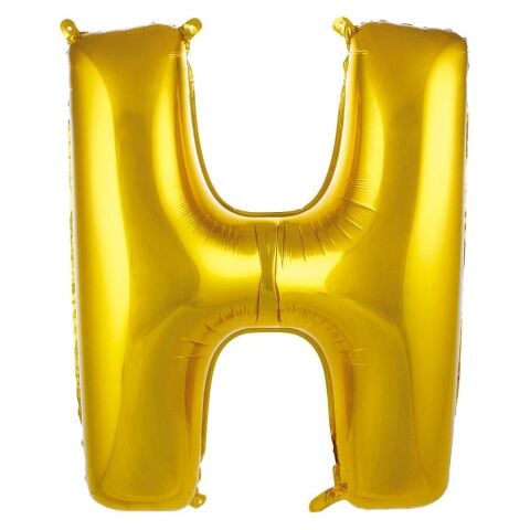 H Harf 34 Inc Altın Folyo