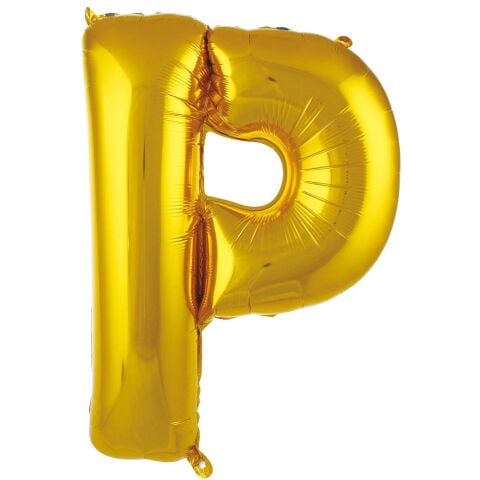 P Harf 34 Inc Altın Folyo