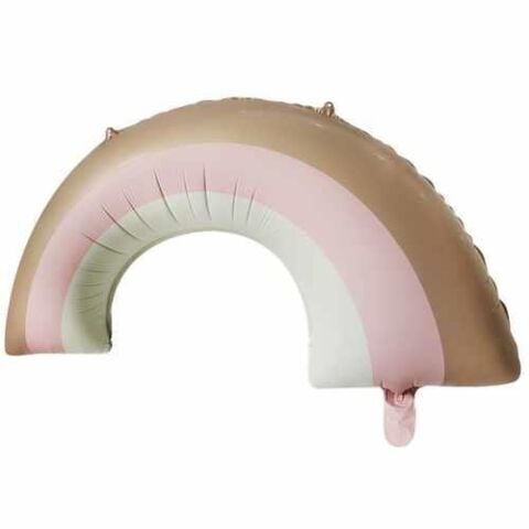 Pembe Retro Gökkuşağı Folyo