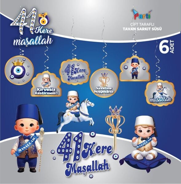 Helezon Sünnet Gümüş 6'lı