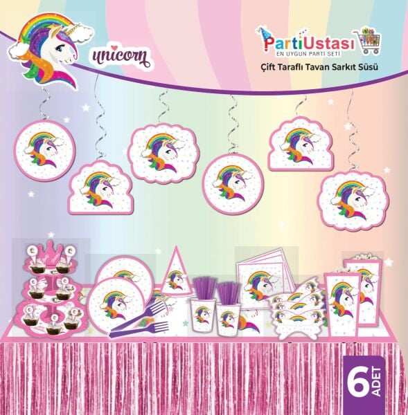 Helezon Unicorn 6'lı