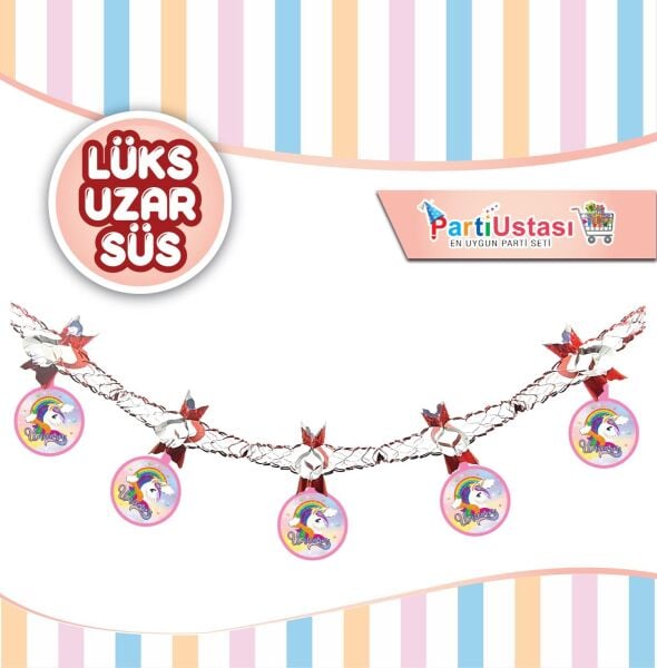 Lüks Uzar Süs Unicorn