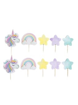 Unicorn Temalı Cupcake Kurdan