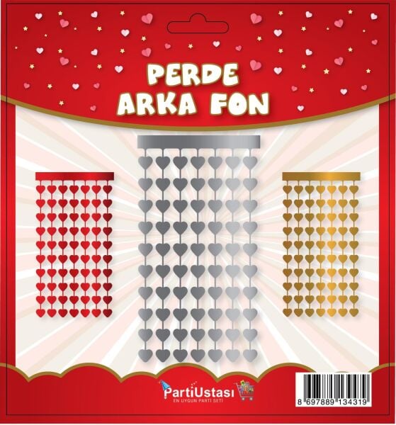 Gümüş Perde Kalpli