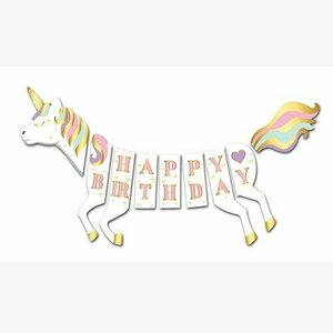 Happy Birthday Unicorn Yazı