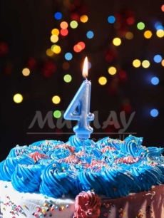 4 Mavi Rakam Mum