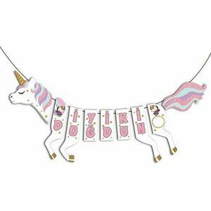 İyi Ki Doğdun Unicorn Yazı