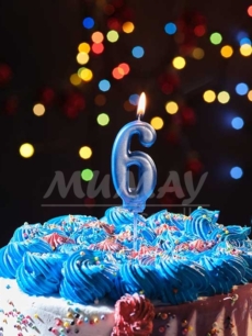 6 Mavi Rakam Mum