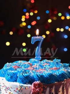 7 Mavi Rakam Mum