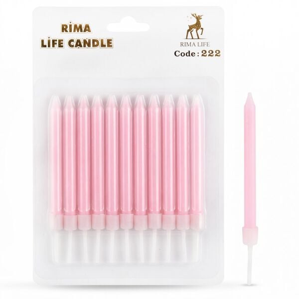 Pembe İthal Mum ''222''