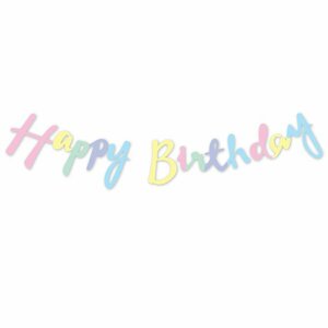 Happy Birthday Renkli Uzar Süs