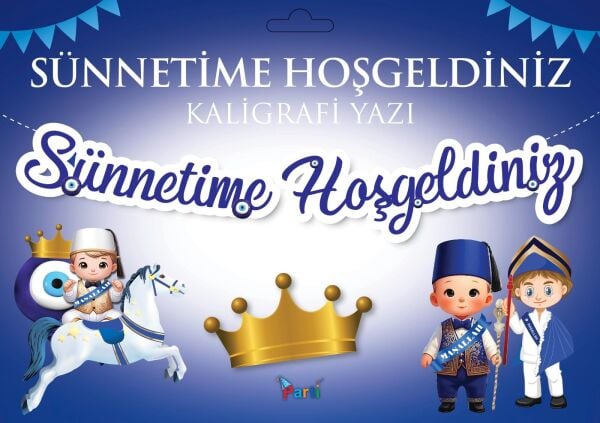 Sünnetime Hoşgeldin Kaligrafi