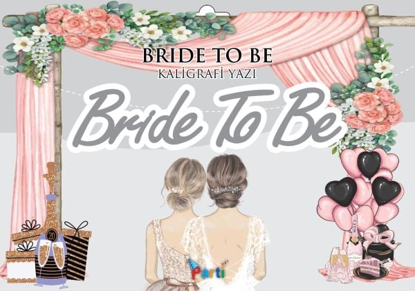 Bride To Be Gümüş Kaligrafi