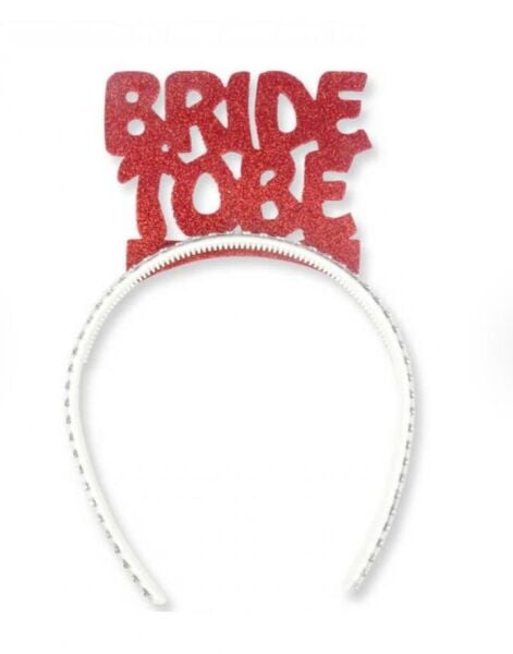 Kırmızı Eva Taç Bride To Be