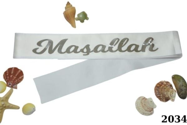 Kuşak Maşallah Beyaz / Gümüş