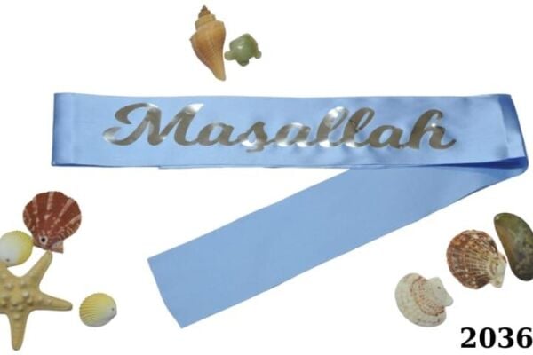 Kuşak Maşallah Mavi / Gümüş