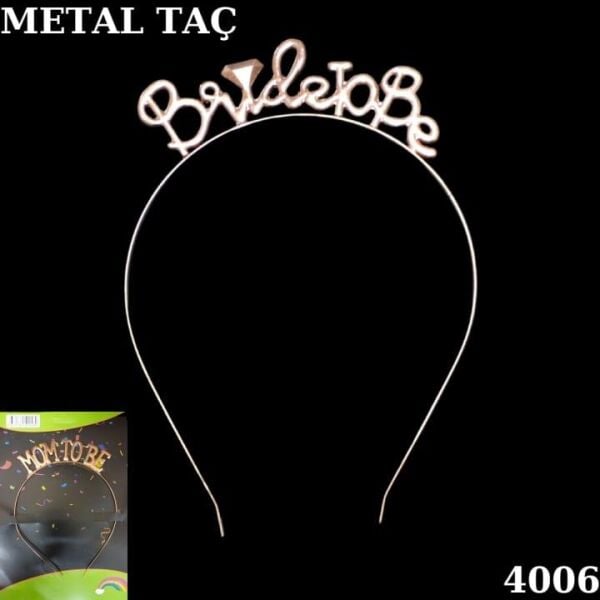 Rose Taç Metal Bride To Be