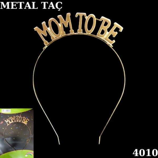 Altın Taç Metal Mom To Be