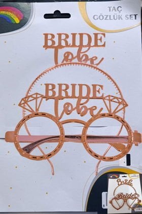 Bride To Be Mika Rose Taç Gözlük