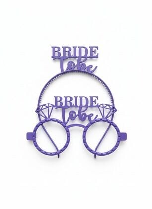 Bride To Be Mor Mika Taç Gözlük
