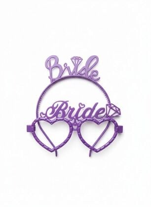 Bride Mor Mika Taç Gözlük