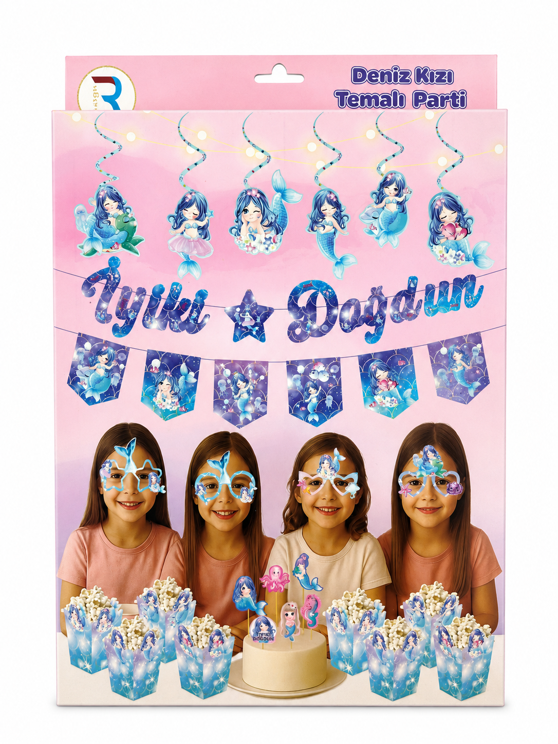 Deniz Kızı Temalı Parti Seti