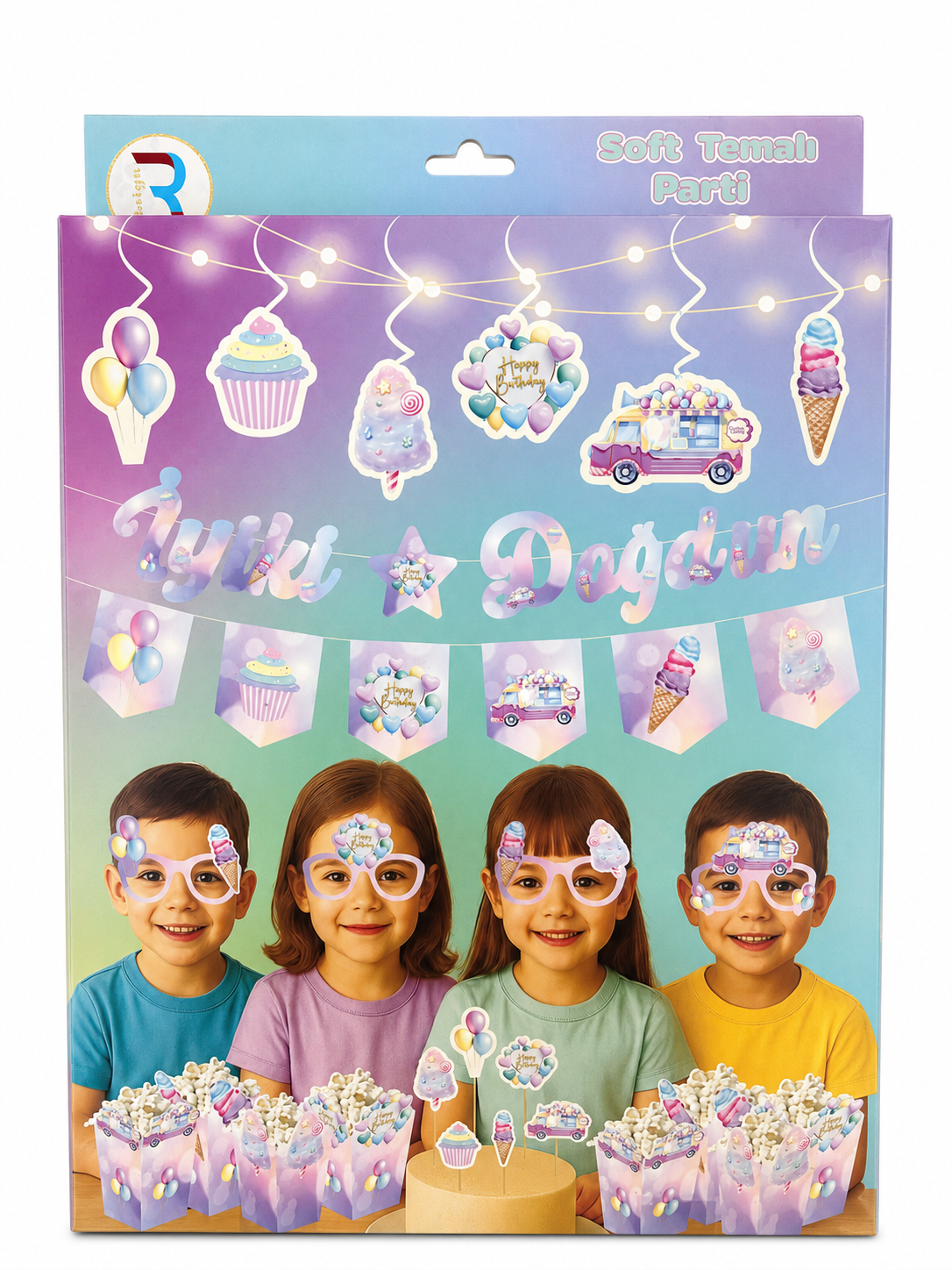 Soft Temalı Parti Seti