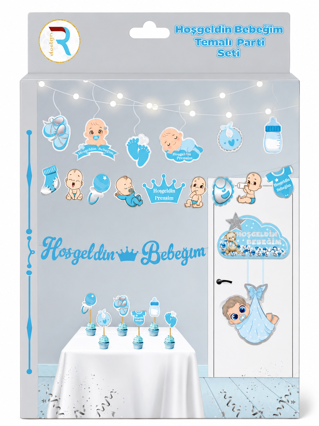 Hoş Geldin Bebeğim Temalı Parti Seti (1)