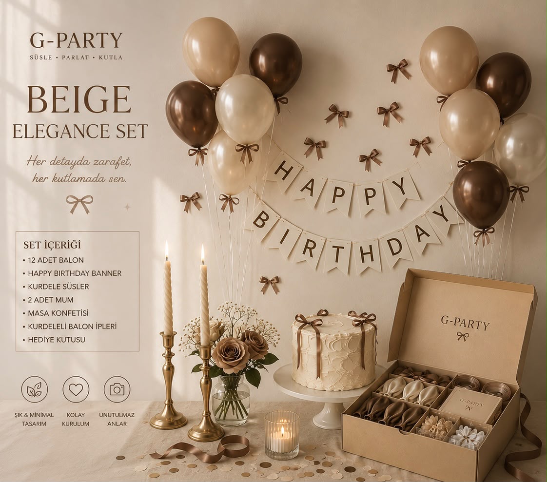 Beige Elegance Set
