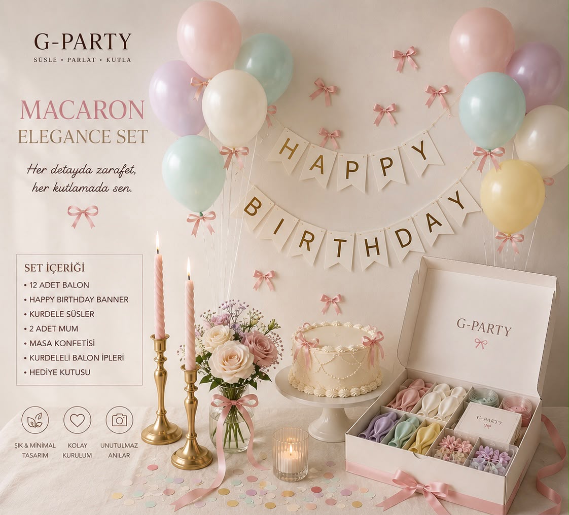 Macaron Elegance Set